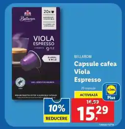 Lidl Capsule cafea Viola Espresso Ofertă