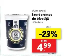 Lidl Iaurt cremos de bivoliță Ofertă