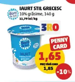 Penny IAURT STIL GRECESC Ofertă