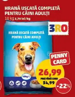 Penny Hrană uscată completă pentru câini adulți Ofertă