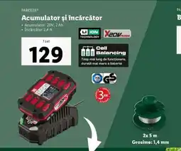 Lidl Acumulator și încărcător PARKSIDE Ofertă