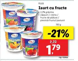 Lidl IAURT CU FRUCTE Ofertă
