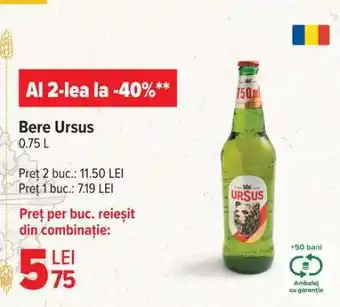 Carrefour Bere Ursus Ofertă