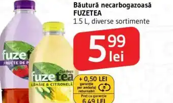Supeco Băutură necarbogazoasă FUZETEA Ofertă