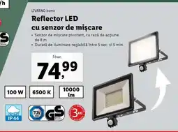 Lidl Reflector LED, cu senzor de mișcare Ofertă