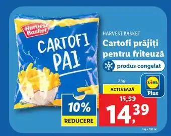 Lidl HARVEST BASKET Cartofi prăjiți pentru friteuză Ofertă