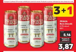 Kaufland PRAGA Bere blondă Ofertă