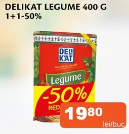 Unicarm Delikat legume 1+1-50% Ofertă
