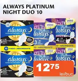 Unicarm Always platinum night duo 10 Ofertă
