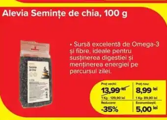 Dr.Max Alevia Semințe de chia Ofertă