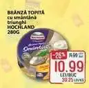Diana Supermarket Brânză topită cu smântână triunghi HOCHLAND 280g Ofertă