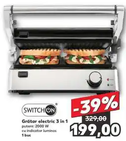 Kaufland Grătar electric 3 în 1 Ofertă