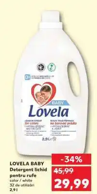 Kaufland LOVELA BABY Detergent lichid pentru rufe Ofertă