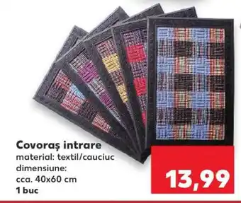 Kaufland Covoraș intrare Ofertă