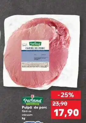 Kaufland Pulpă de porc fără os vacuum Ofertă
