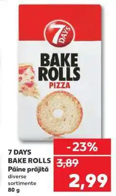 Kaufland 7 DAYS BAKE ROLLS Ofertă