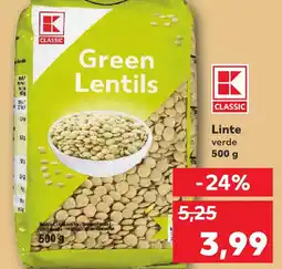 Kaufland Linte verde Ofertă