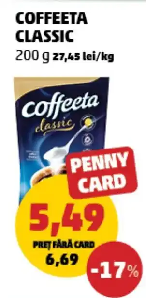 Penny Coffeeta classic Ofertă