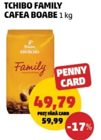 Penny Tchibo family cafea boabe Ofertă