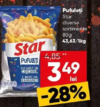 PROFI Pufuleţi Star Ofertă