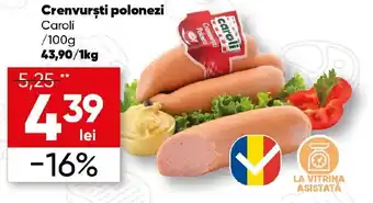 PROFI Crenvursti polonezi Caroli Ofertă