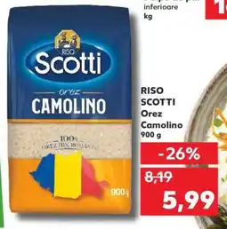 Kaufland RISO SCOTTI Orez camolino Ofertă