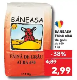 Kaufland BĂNEASA Făină albă de grâu Ofertă