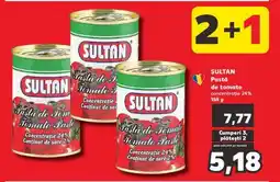 Kaufland Sultan Pastă de Tomate Ofertă