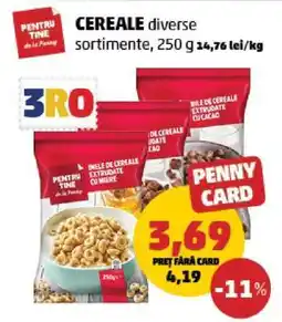 Penny Cereale diverse sortimente Ofertă