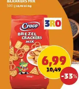 Penny CROCO BREZEL & CRACKERS MIX Ofertă