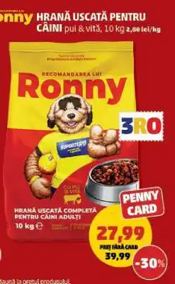 Penny Ronny Hrană Uscată Pentru Câini Ofertă