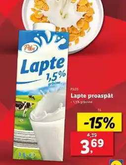 Lidl Lapte proaspăt Ofertă