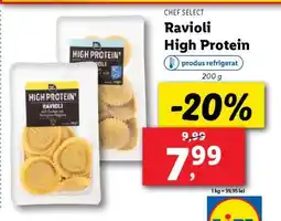 Lidl Ravioli High Protein Ofertă
