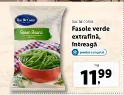 Lidl Fasole verde extrafină, întreagă Ofertă