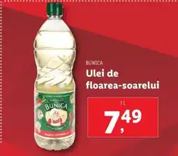 Lidl Ulei de floarea soarelui Ofertă