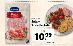 Lidl Salam Rosette, feliat Ofertă