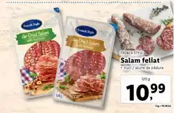 Lidl Salam feliat Ofertă