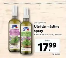 Lidl Ulei de măsline, spray Ofertă