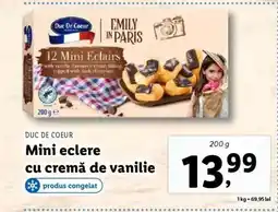 Lidl Mini eclere cu cremă de vanilie Ofertă