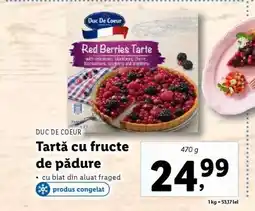 Lidl Tartă cu fructe de pădure Ofertă