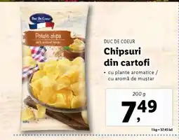 Lidl DUC DE COEUR Chipsuri din cartofi Ofertă