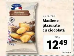 Lidl Madlene glazurate cu ciocolată Ofertă