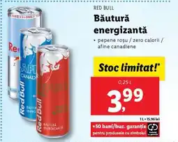 Lidl RED BULL Băutură energizantă Ofertă