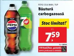 Lidl PEPSI COLA MAX / 7UP Ofertă