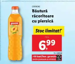 Lidl Granini Băutură răcoritoare cu piersică Ofertă