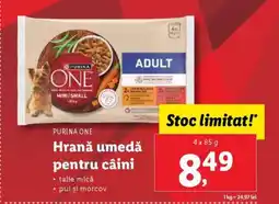 Lidl PURINA ONE Hrană umedă pentru câini Ofertă