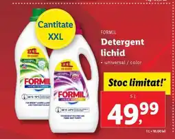 Lidl FORMIL Detergent lichid Ofertă