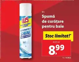 Lidl W5 Spumă de curățare pentru baie Ofertă