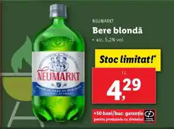 Lidl NEUMARKT Bere blondă Ofertă
