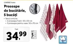Lidl Prosoape de bucătărie, 5 bucăți Ofertă
